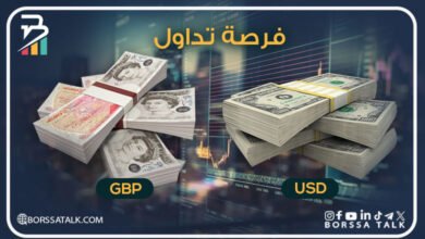 فرصة تداول GBP USD