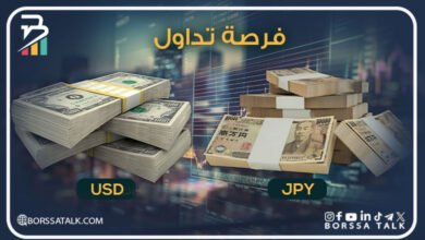 فرصة تداول USDJPY